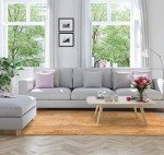 Wood Grain Foam Interlocking Floor Mats - 16 Tiles