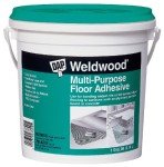 DAP Weldwood Multi-Purpose Floor Adhesive, 1 Gallon