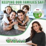 YYXLIFE Double Sided Rug Tape - 2" x 10 Yards