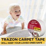 Double-Sided Carpet Tape for Rugs and Floors