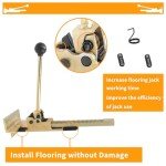 Hardwood Flooring Installation Kit with Plank Jack Tools