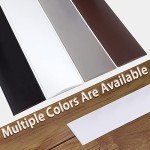 Self-Adhesive Vinyl Floor Transition Strip - Black