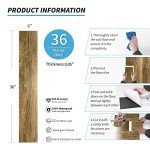 Art3d 36-Pack Peel and Stick Vinyl Floor Tiles