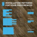 Art3d 36-Pack Peel and Stick Vinyl Floor Tiles