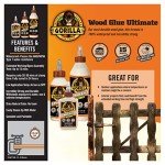 Gorilla Waterproof Wood Glue, 18 Ounce, Natural