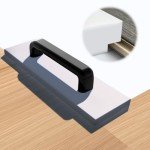 Vinyl Plank Flooring Tapping Block with Handle