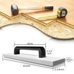 Vinyl Plank Flooring Tapping Block with Handle