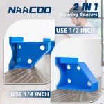 NAACOO Flooring Spacers for Laminate and Vinyl