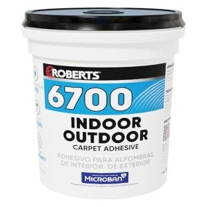 ROBERTS 6700-1 Indoor/Outdoor Carpet Adhesive, 1 Gallon
