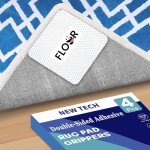 Double-Sided Rug Pad Grippers for Non-Slip Floors
