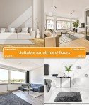 12 PCS Double-Sided Rug Grippers for Hard Floors