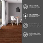 Lucida Surfaces Luxury Vinyl Interlocking Flooring Planks