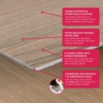 Lucida Surfaces Peel and Stick Vinyl Flooring Tiles