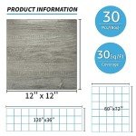 Peel and Stick Vinyl Floor Tiles - Taupe Ash