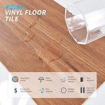 Rosewood Peel and Stick Vinyl Floor Tiles - 36 Pack
