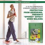 Wood Fiber Floor Underlayment, 3mm, 270sqm