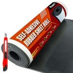 Neoprene Rubber Sheet Roll with Adhesive Backing