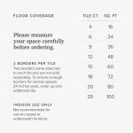 Farmhouse Style Wood Grain Foam Floor Tiles