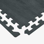 Farmhouse Style Wood Grain Foam Floor Tiles