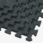 Farmhouse Style Wood Grain Foam Floor Tiles