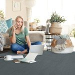 Farmhouse Style Wood Grain Foam Floor Tiles