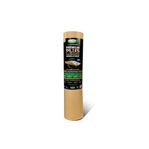 Eco Cork Foam Underlayment with Built-In Vapor Barrier