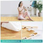 Yes4All Oak Wood Interlocking Foam Floor Tiles