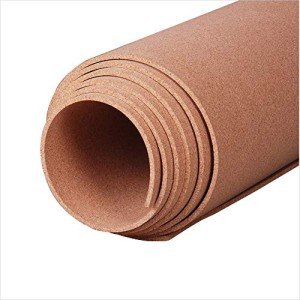 Premium Natural Cork Roll - 4' x 8' x 1/4
