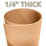 Premium Natural Cork Roll - 4' x 8' x 1/4