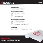 Roberts Unison Underlayment Roll, 100 Sq. Ft