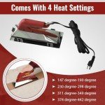 Zimpty 800-Watt Carpet Seaming Iron & Tape Set