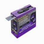 Blue Steel Rounded Carpet Cutting Blades, 100 Pack