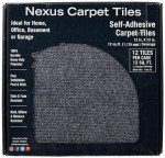 Achim Smoke Tile Flooring, 12 Count Pack