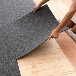 Mohawk Home 24" Grey Peel and Stick Carpet Tiles