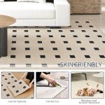 Peel and Stick Non-Slip Carpet Tiles 40x40 cm