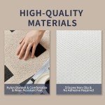 Peel and Stick Non-Slip Carpet Tiles 40x40 cm