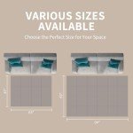 Peel and Stick Non-Slip Carpet Tiles 40x40 cm