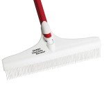ROBERTS 12" Carpet Rake with 51" Handle