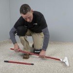 ROBERTS 12" Carpet Rake with 51" Handle