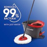 ROKOO Easy Wring Spin Mop and Bucket