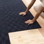 Mohawk Home 24" x 24" Blue Peel and Stick Carpet Tiles