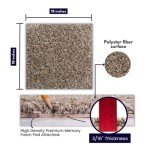 Premium 18x18 Inch Peel and Stick Carpet Tiles