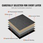 VEVOR Reusable Dark Gray Carpet Tiles – 20"x20