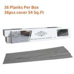 Mysflosy Self-Adhesive Luxury Vinyl Floor Tiles