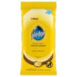 Pledge Wood Wipes - Shines & Protects, 24 Count