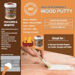 Walnut Wood Filler and Repair Putty, 9.87 Ounce