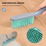 Rubber Broom and Carpet Rake for Pet Hair