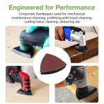 58-Piece Sanding Pads Kit for Wood & Plaster