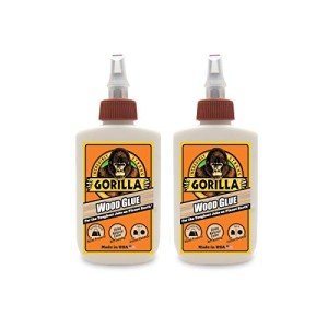 Gorilla Wood Glue, 4oz Bottle - Pack of 2