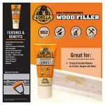 Gorilla All-Purpose Wood Filler, 6oz Tube